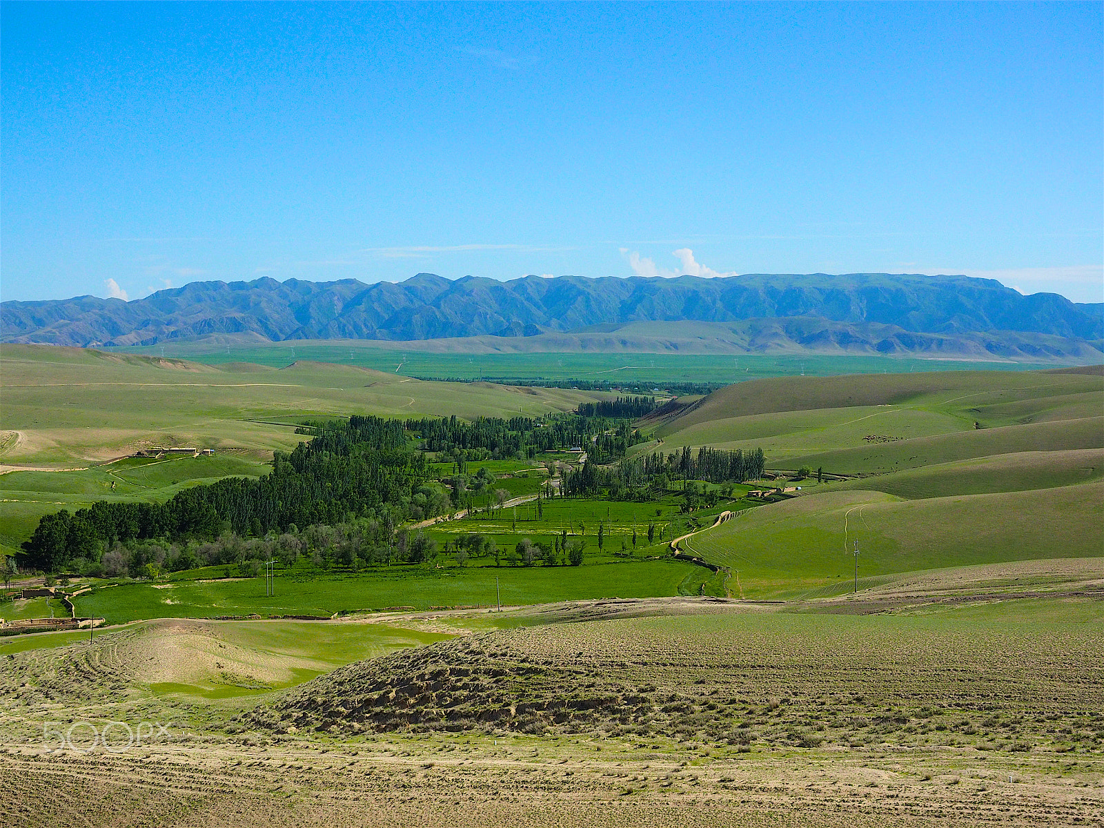 Olympus M.Zuiko Digital ED 12-40mm F2.8 Pro sample photo. North of xinjiang landscape,china,photo on train. photography