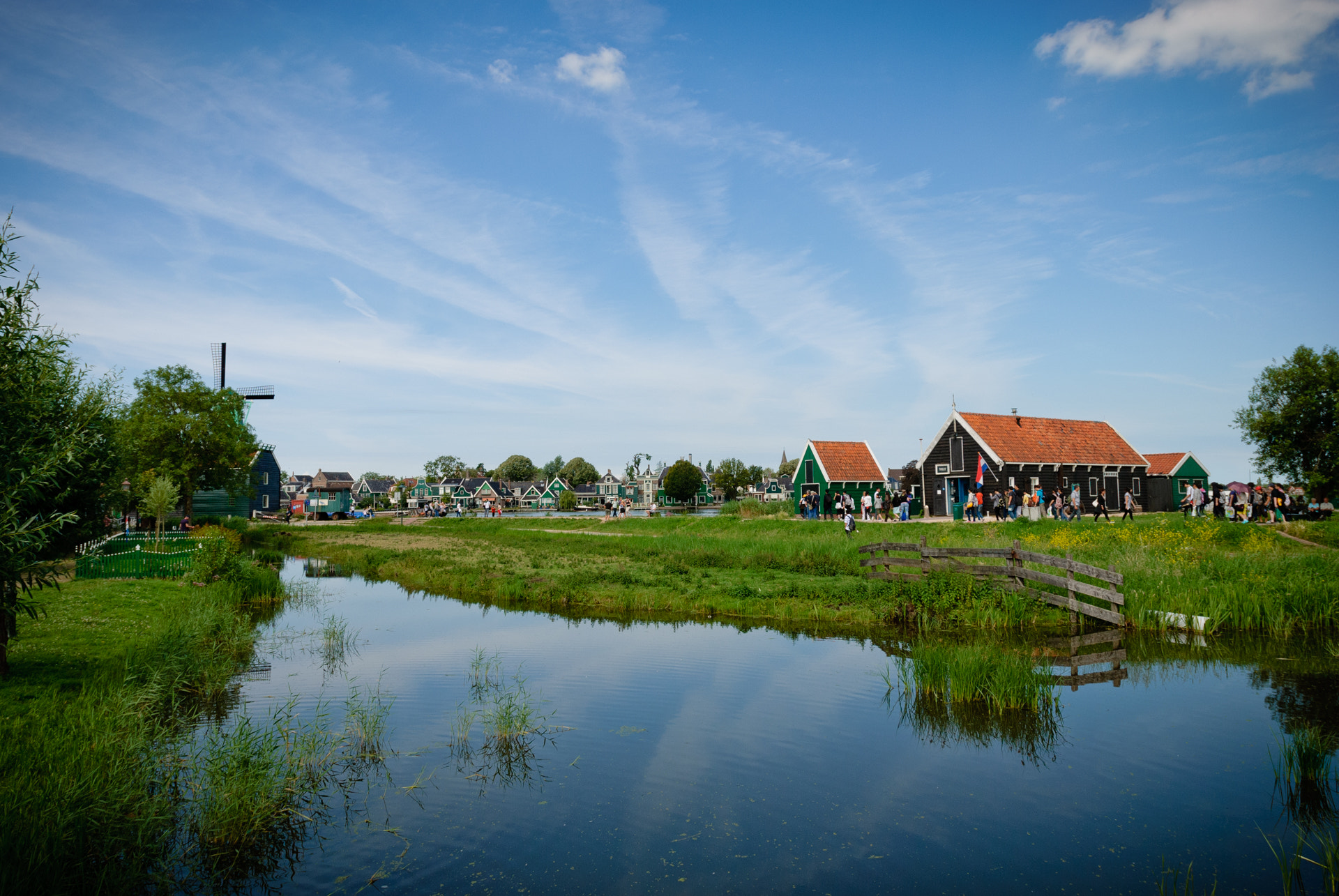 Nikon AF-S Nikkor 17-35mm F2.8D ED-IF sample photo. Windmill village photography