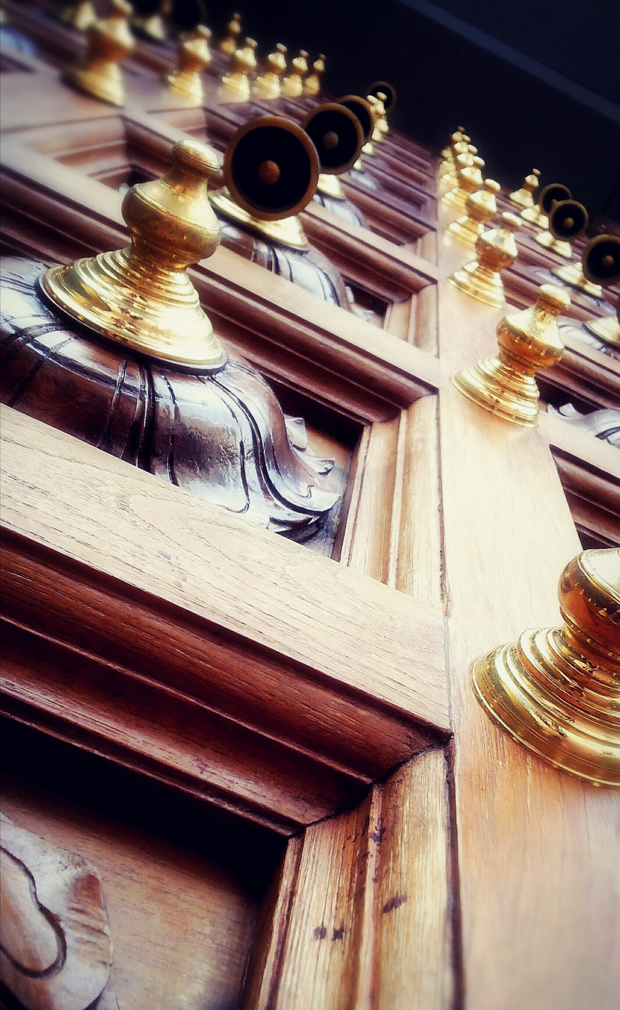 BlackBerry Z10 sample photo. 99 knobs door photography