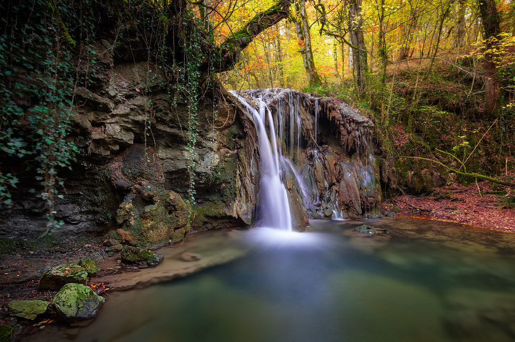 Tokina AT-X Pro 11-16mm F2.8 DX sample photo. Cascada río altube photography