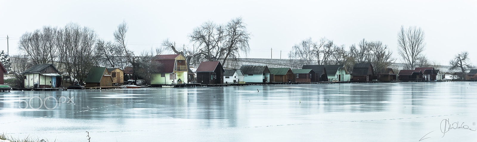 Pentax K-5 sample photo. Horgászkunyhók photography