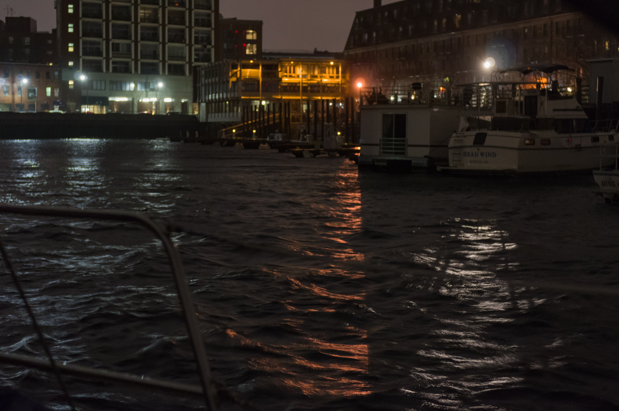 HD Pentax DA 40mm F2.8 Limited sample photo. Lewis wharf night photography