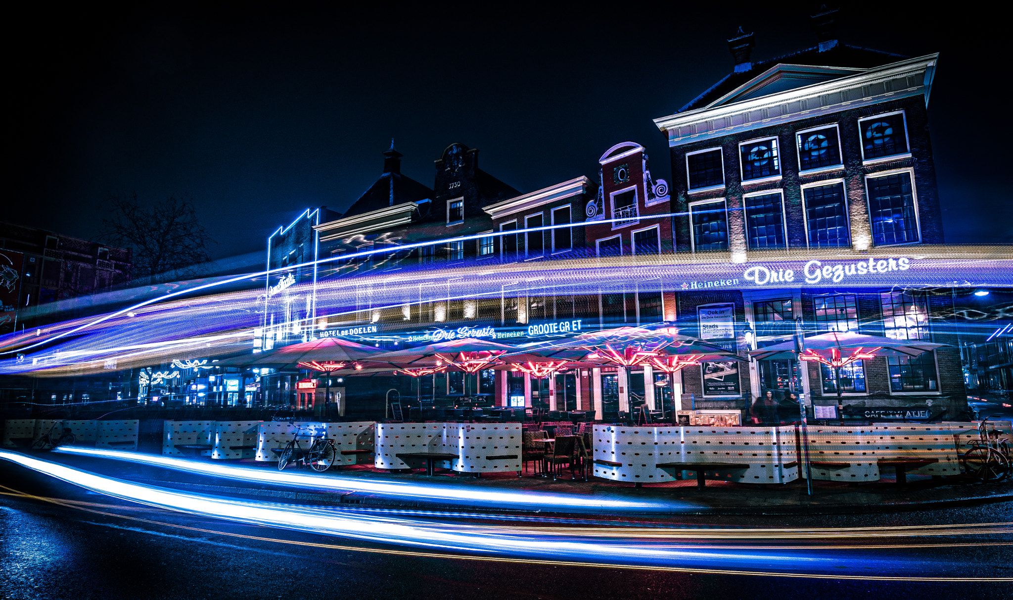Nikon D500 sample photo. Groningen by night photography