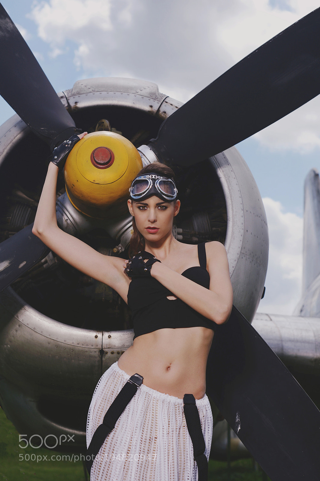 Nikon D800 sample photo. Air fashion photography
