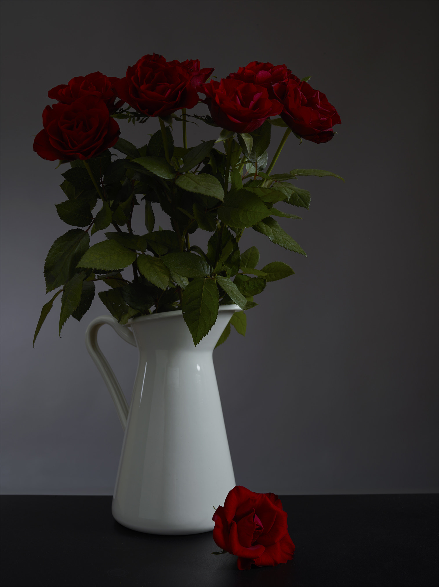 Phase One P65+ sample photo. Roses photography