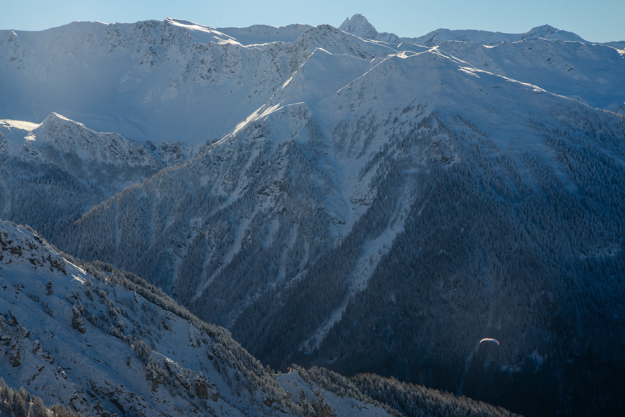 Nikon D800 sample photo. Paragliding from cima del bosco photography