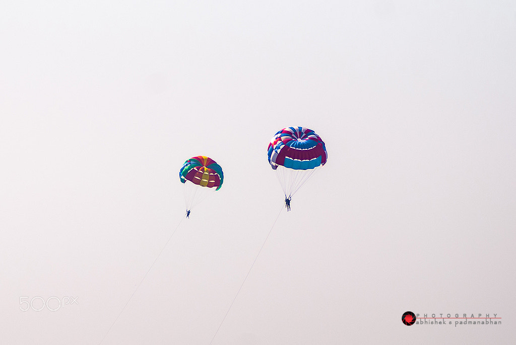 Nikon D60 sample photo. Kites in the sky photography