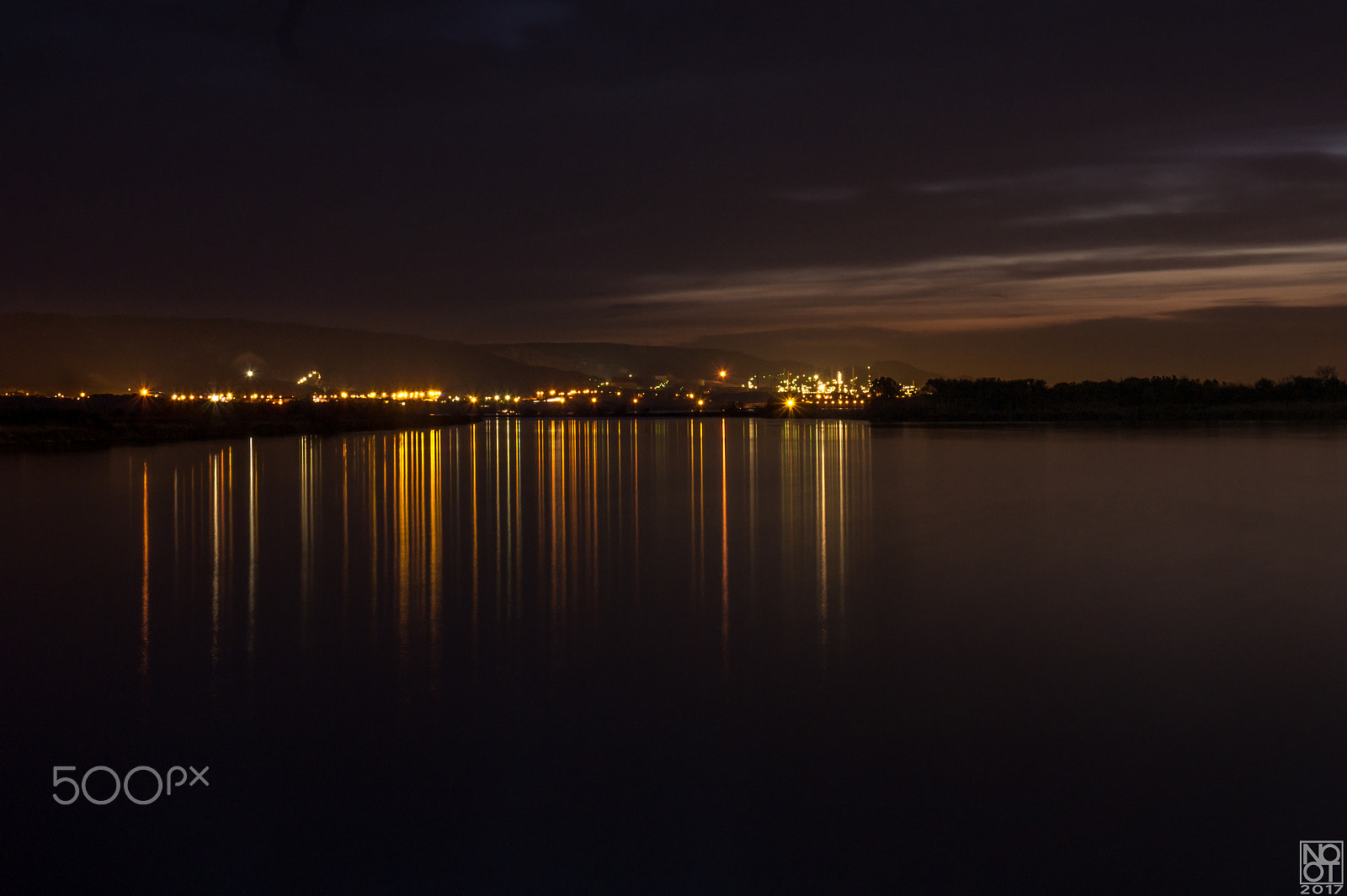 Panasonic Lumix DMC-GX7 sample photo. The lights from the other side photography