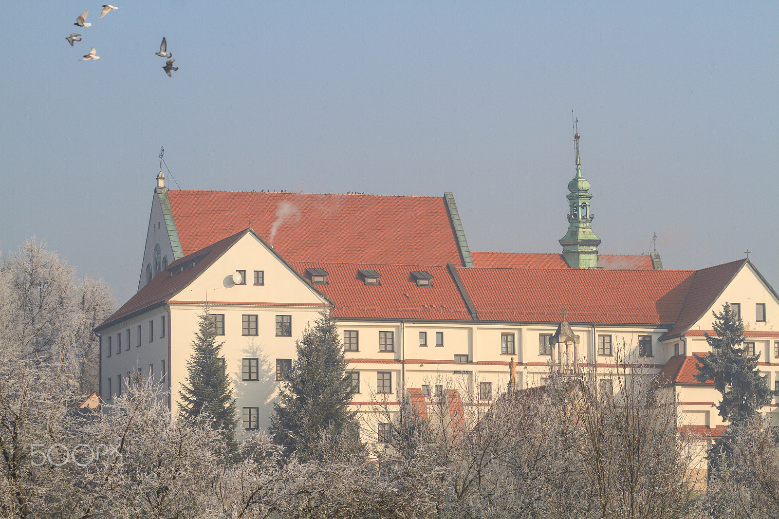 Sigma 105mm F2.8 EX DG OS HSM sample photo. Franciscan monastery in wieliczka photography