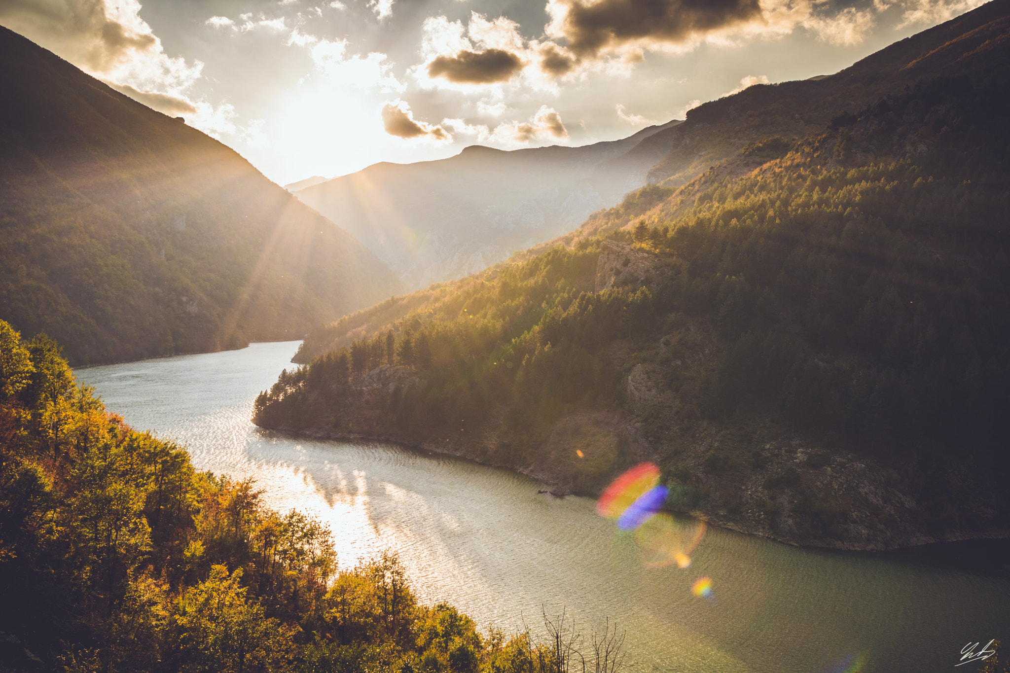 Sigma 17-50mm F2.8 EX DC OS HSM sample photo. Hidden valley in albania photography