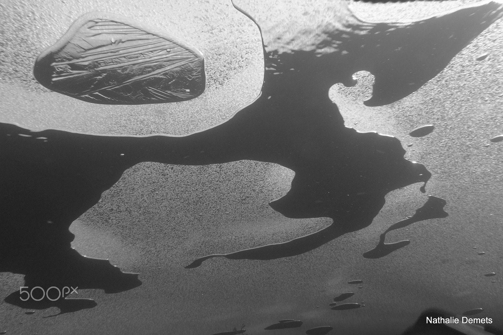 Nikon 1 J3 sample photo. Below the ice ... photography