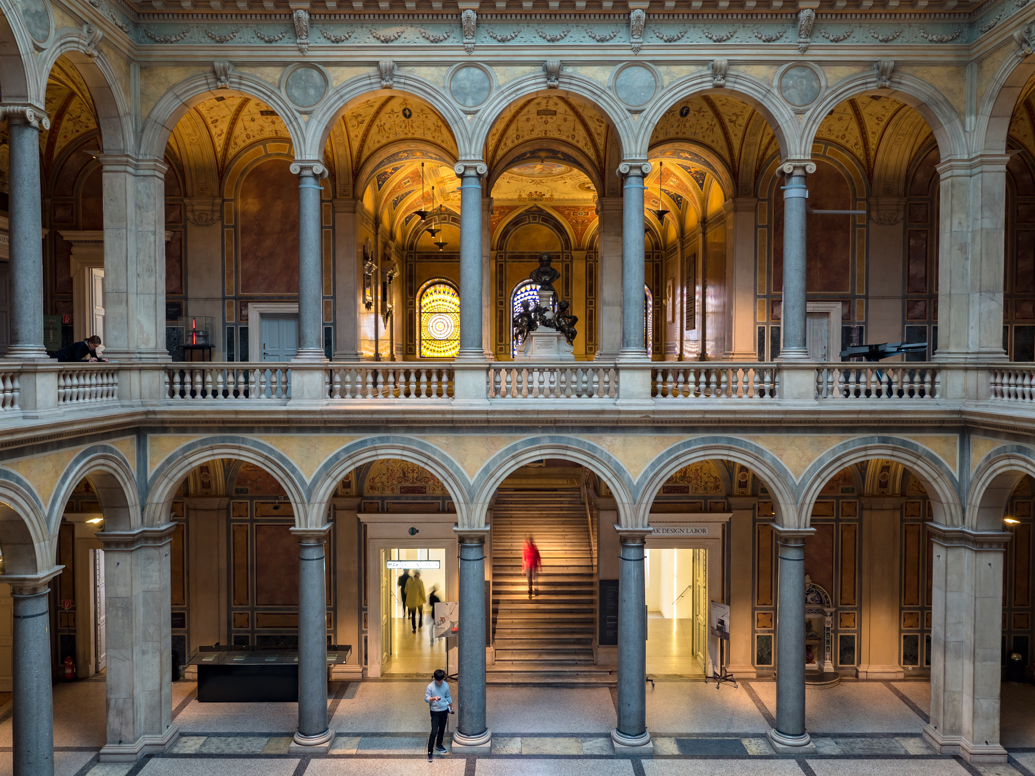 Olympus OM-D E-M5 II + Olympus M.Zuiko Digital ED 7-14mm F2.8 PRO sample photo. Museum of applied arts - vienna photography