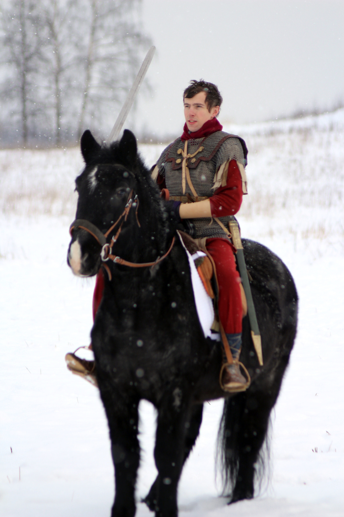 Canon EF 35-80mm f/4-5.6 sample photo. Roman legionnaires under snow photography