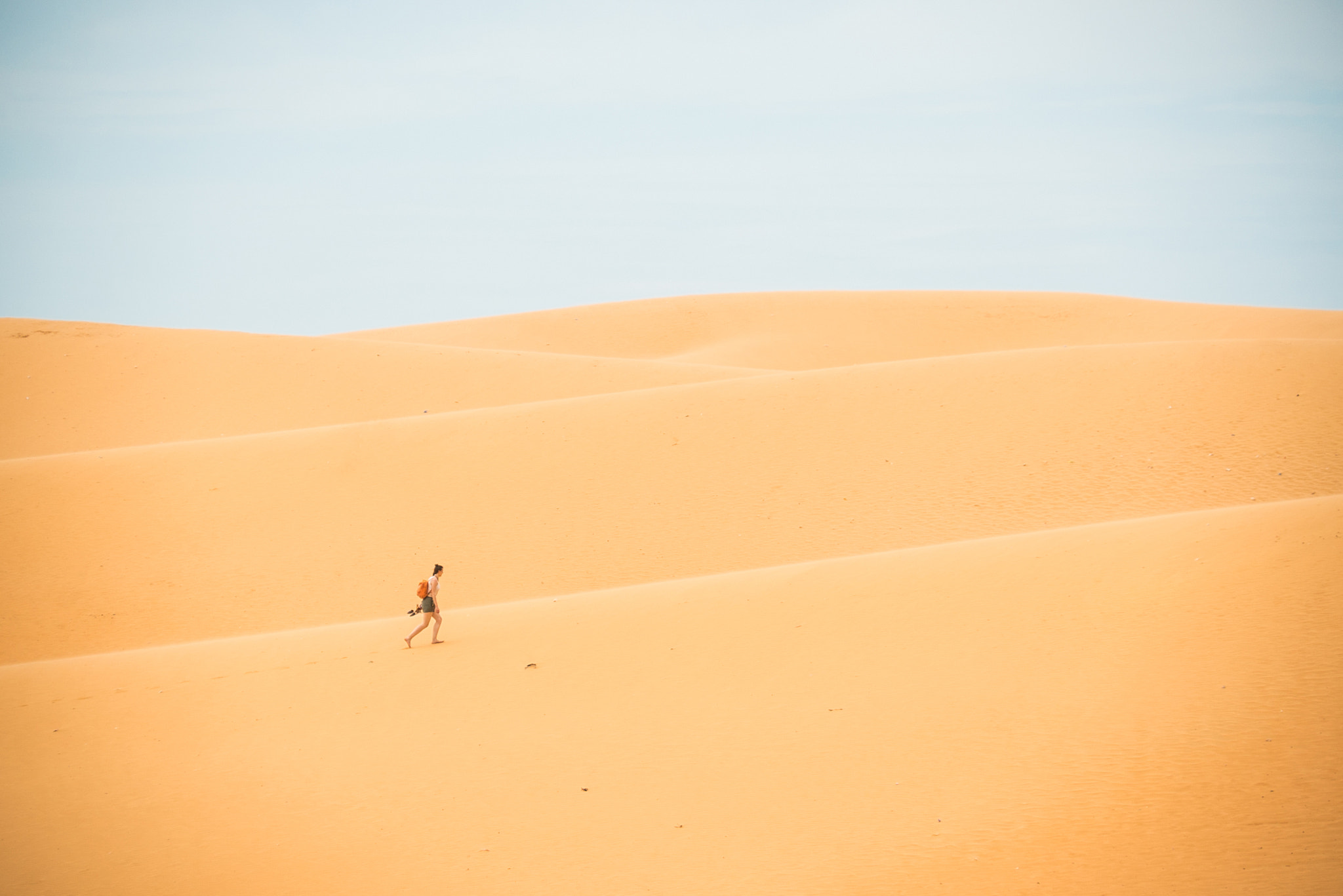 Sony E 18-200mm F3.5-6.3 OSS sample photo. Red sand dunes photography