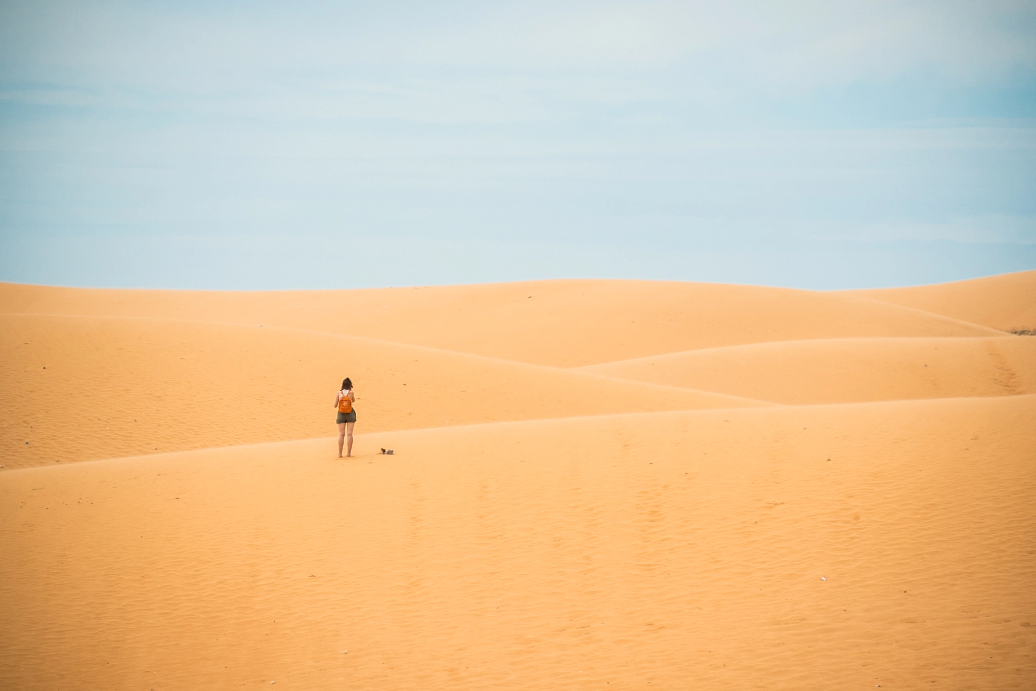 Sony E 18-200mm F3.5-6.3 OSS sample photo. Red sand dunes photography