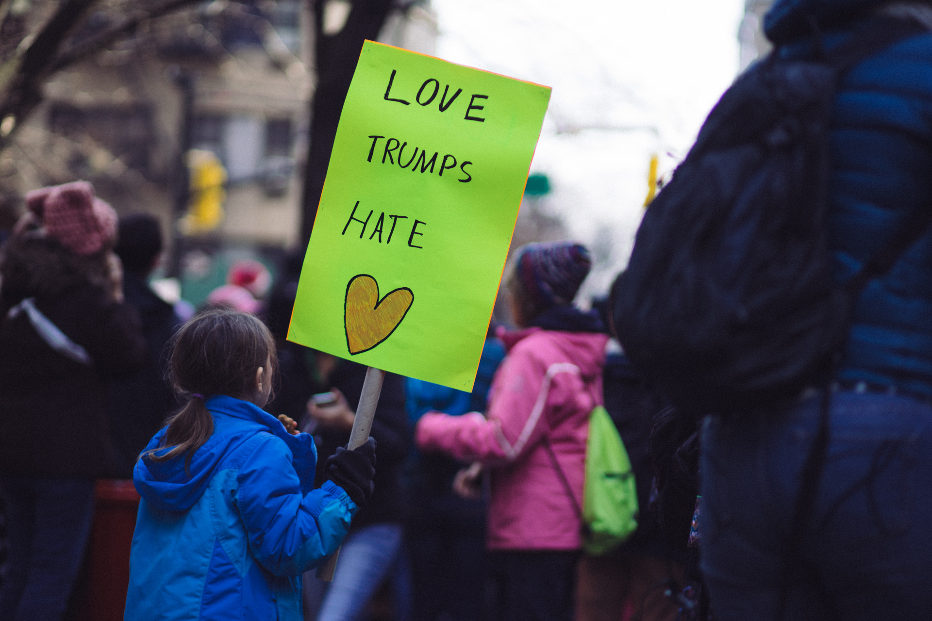 Sony a7 II + Canon EF 85mm F1.8 USM sample photo. Love trumps hate photography