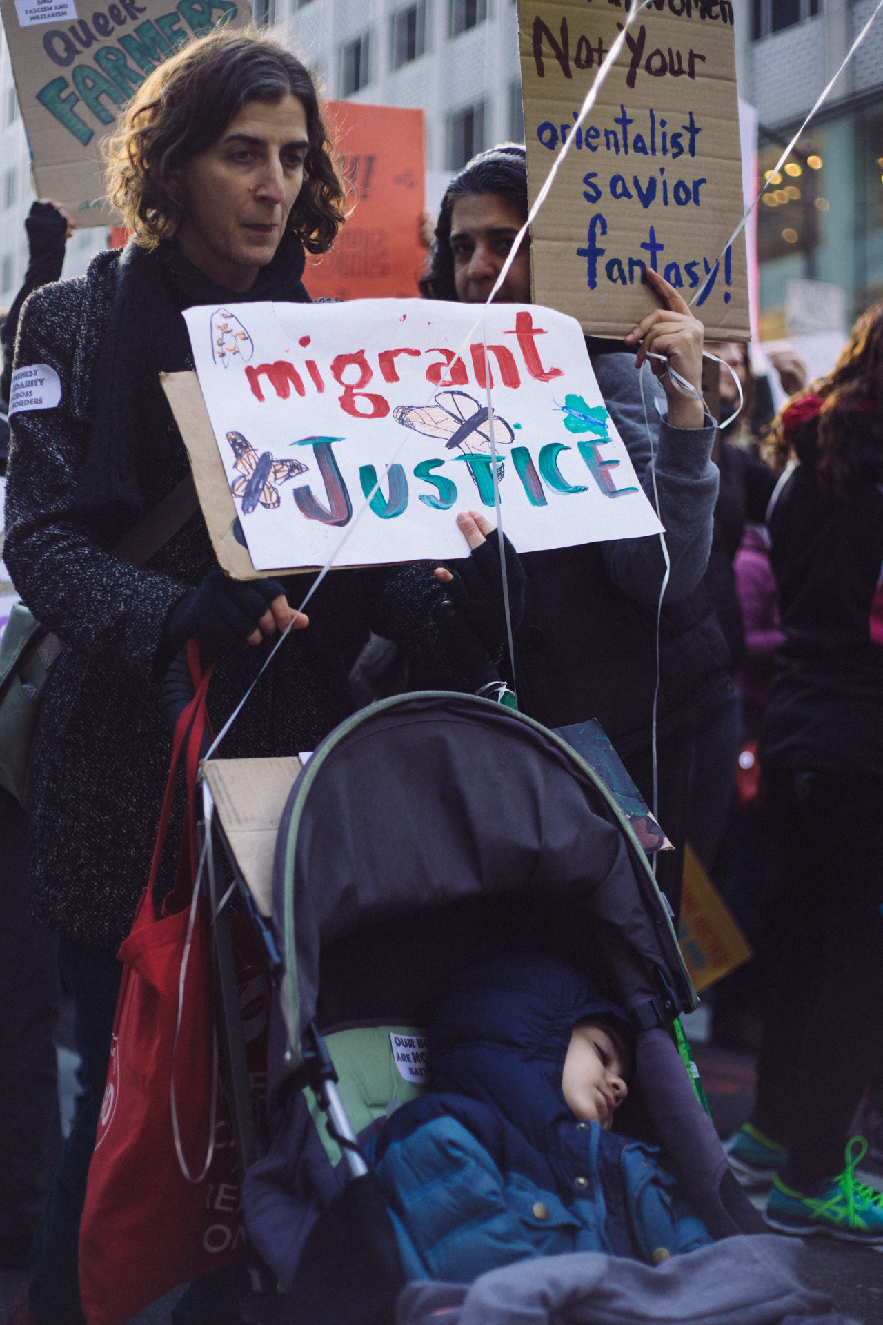 Sony a7 II + Canon EF 50mm F1.8 II sample photo. Immigrant justice photography