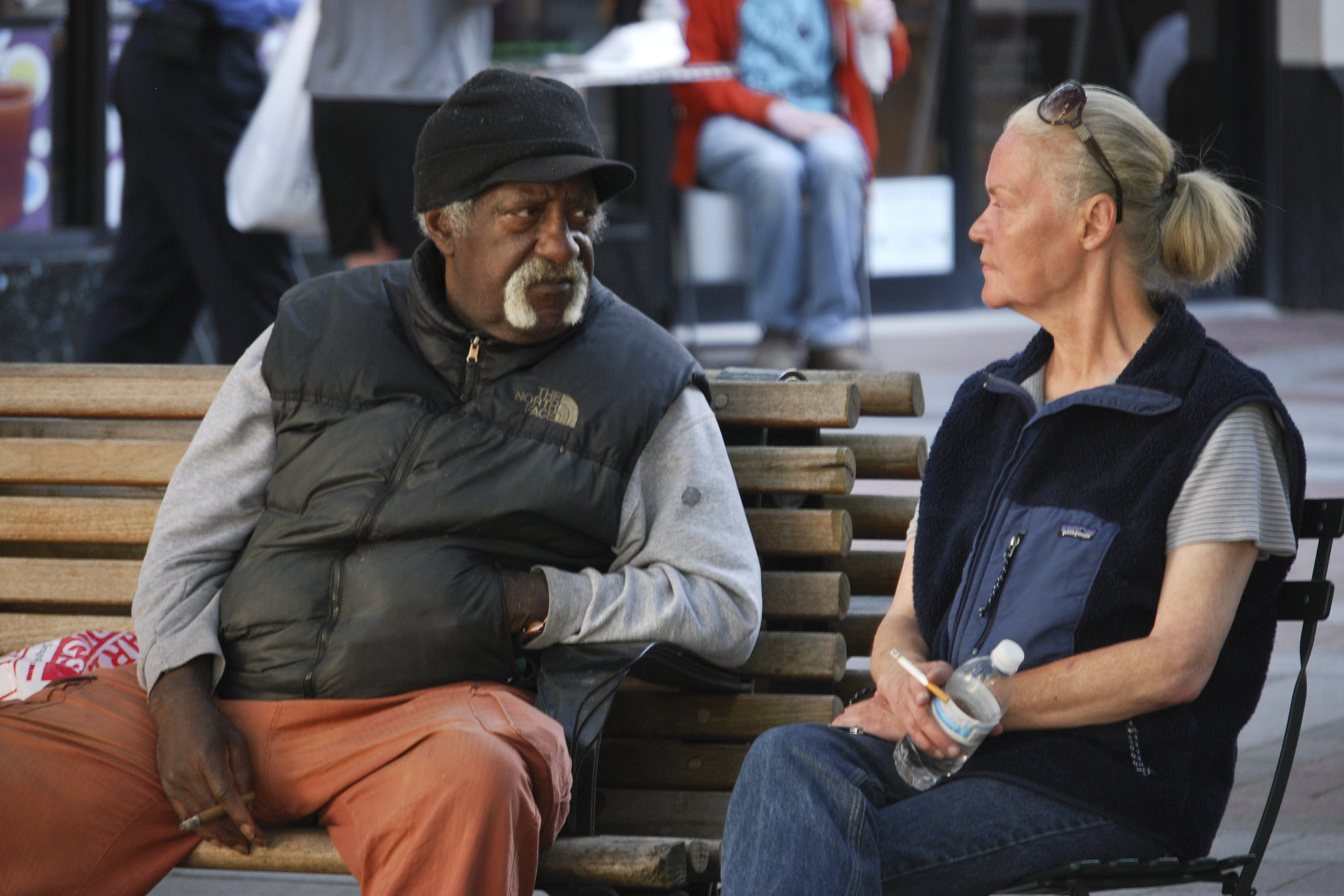 Nikon D60 sample photo. Smoking together photography