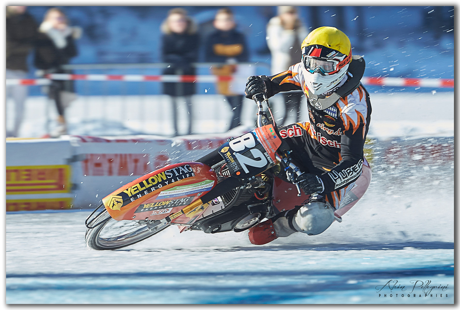 Canon EF 200-400mm F4L IS USM Extender 1.4x sample photo. Ice speedway photography