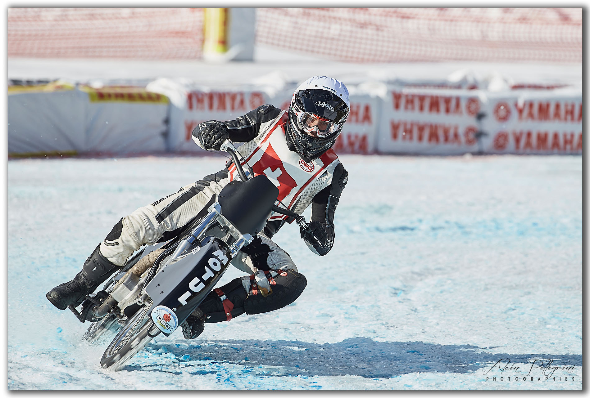 Canon EF 200-400mm F4L IS USM Extender 1.4x sample photo. Ice speedway photography