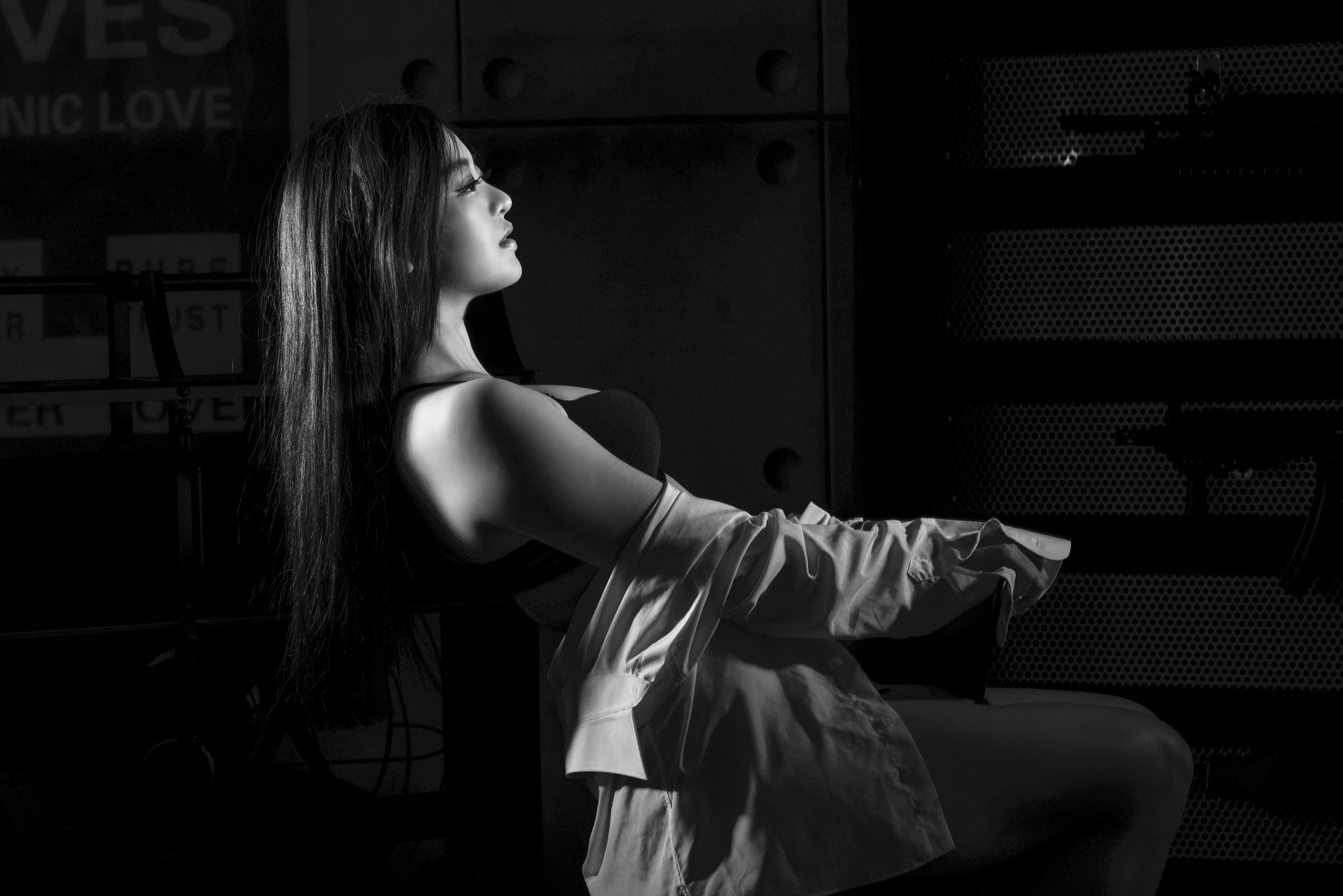 Nikon D800 + Sigma 85mm F1.4 EX DG HSM sample photo. Bw photography