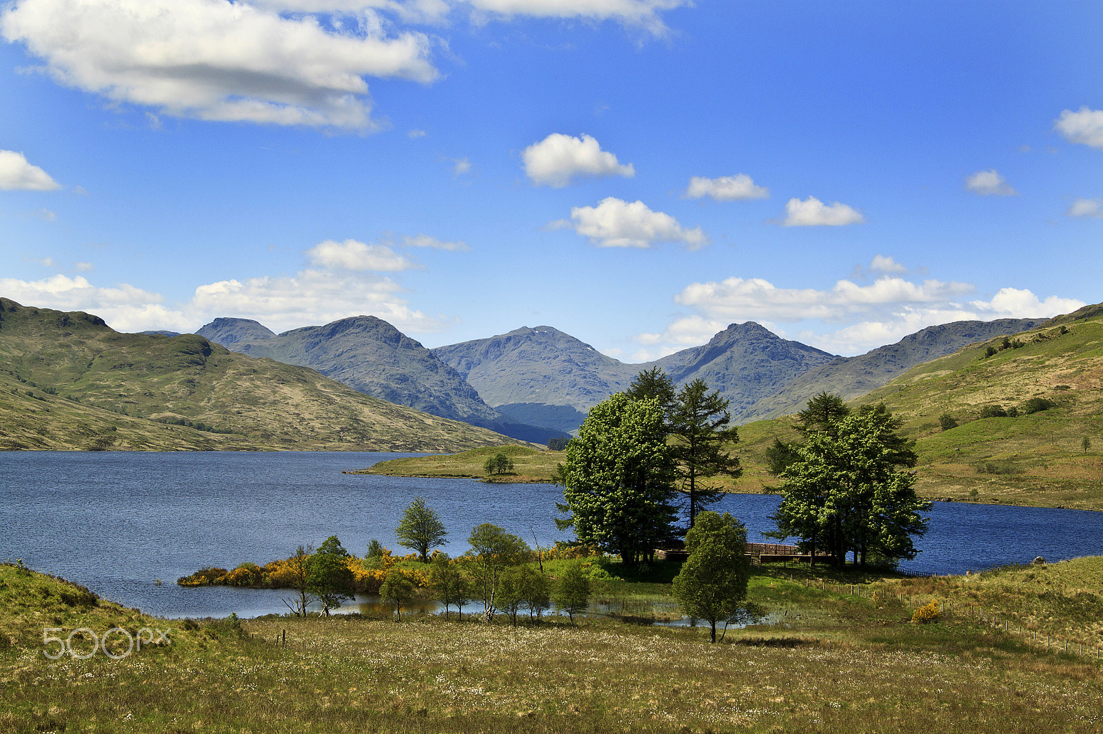 Canon EF-S 17-85mm F4-5.6 IS USM sample photo. Trossachs scenery photography