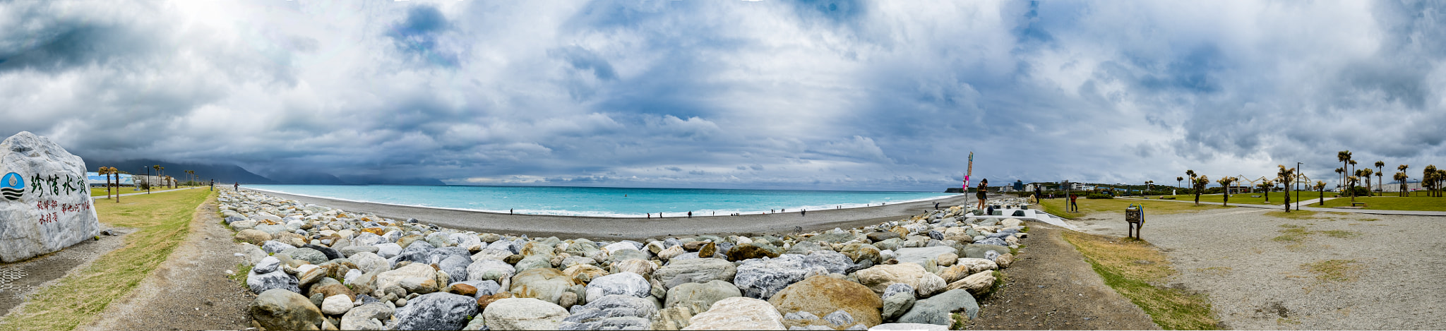 ZEISS Touit 12mm F2.8 sample photo. 七星潭全景 photography