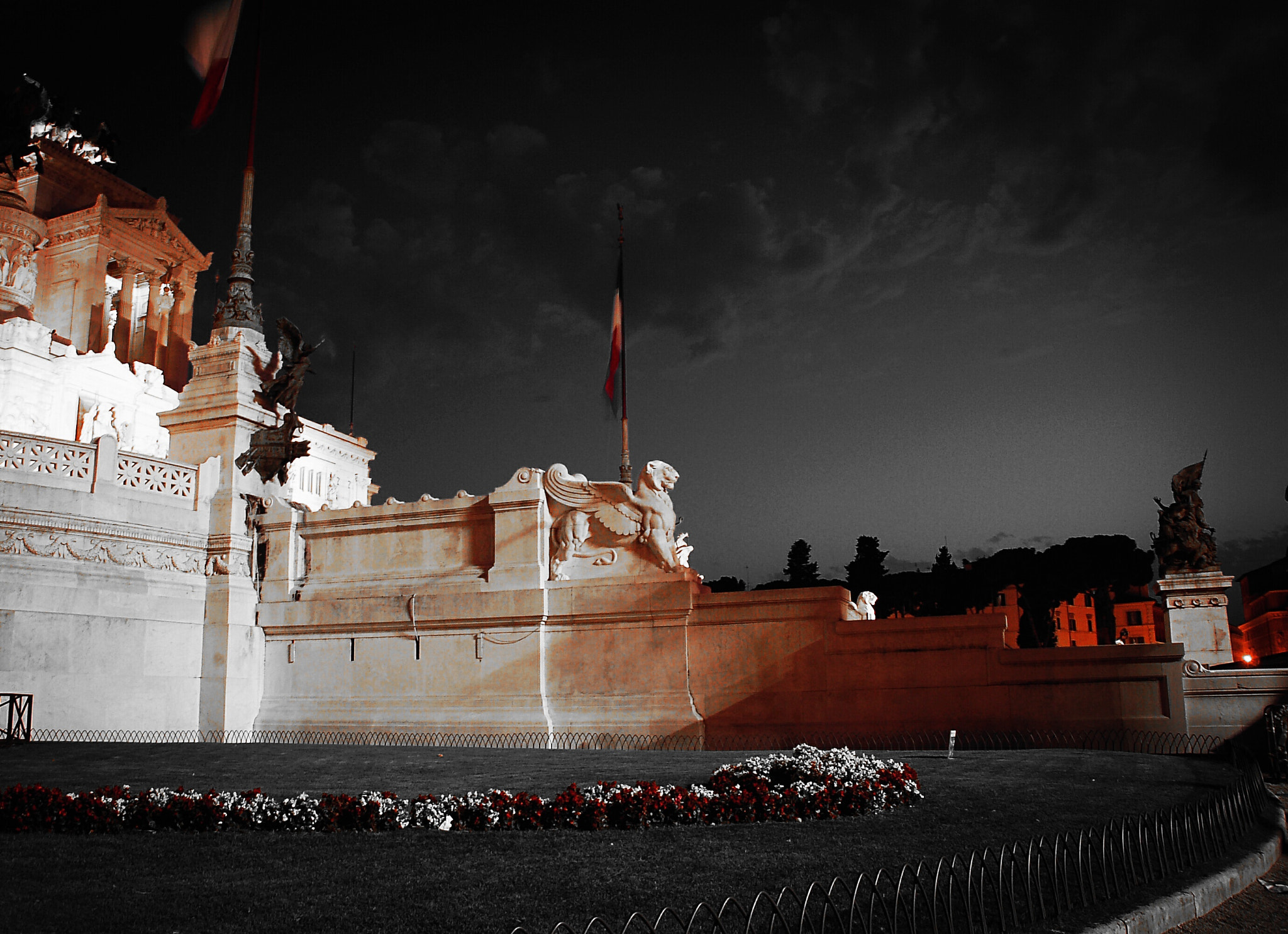Nikon D50 sample photo. Custom colors in piazza venetia' photography