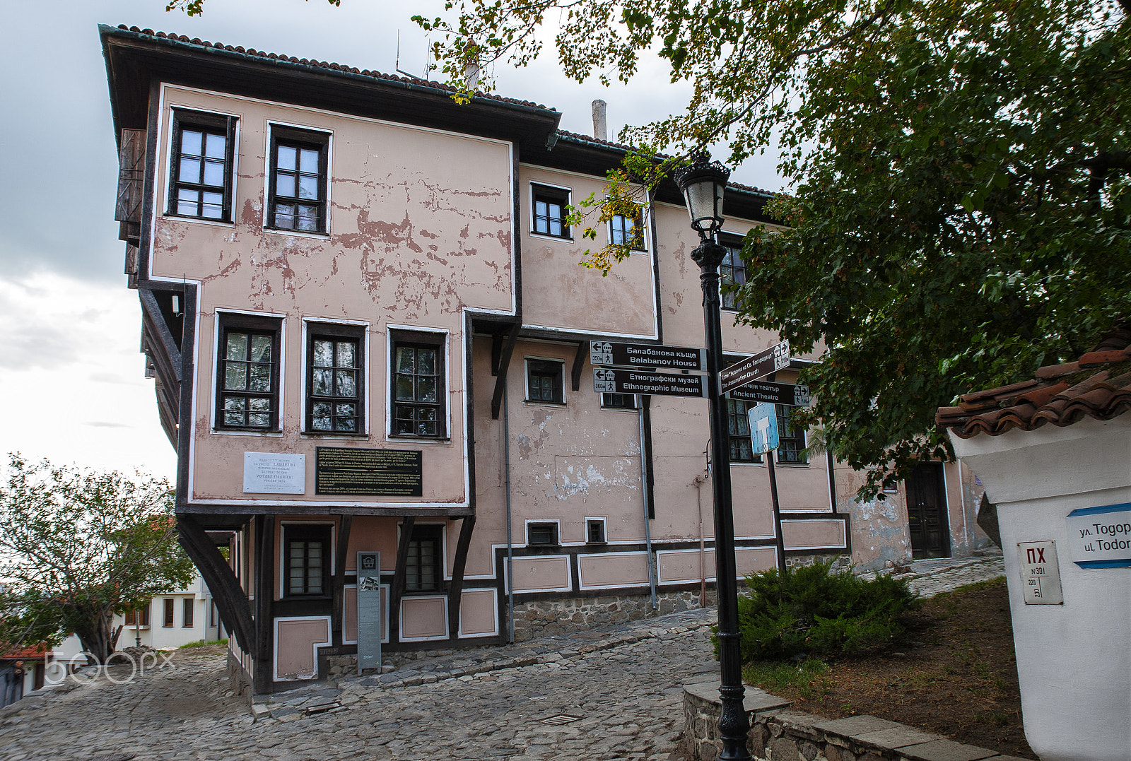 Tamron SP 24-70mm F2.8 Di VC USD sample photo. Typical house in the historical center of plovdiv. photography