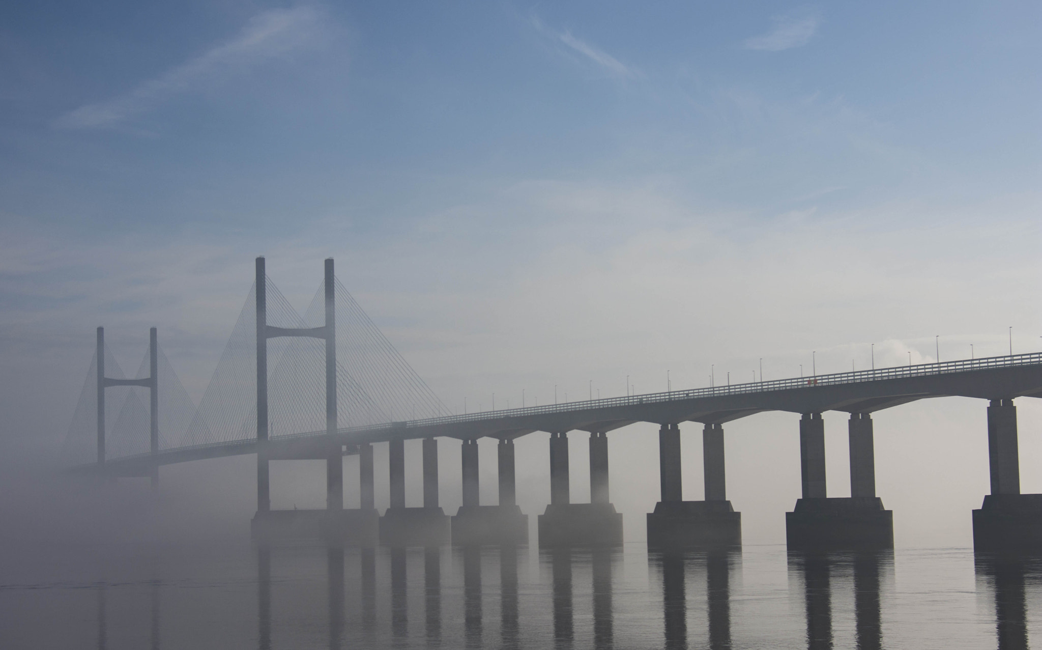 Nikon AF-S Nikkor 24-120mm F4G ED VR sample photo. Fogbound photography