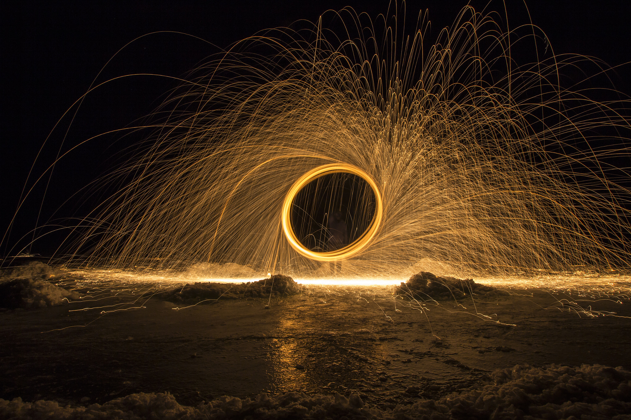 Canon EF-S 10-22mm F3.5-4.5 USM sample photo. Circle of flame photography