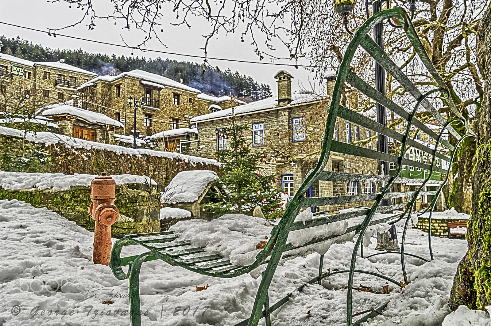 Nikon D3200 sample photo. Tsepelovo, central zagori, greece photography
