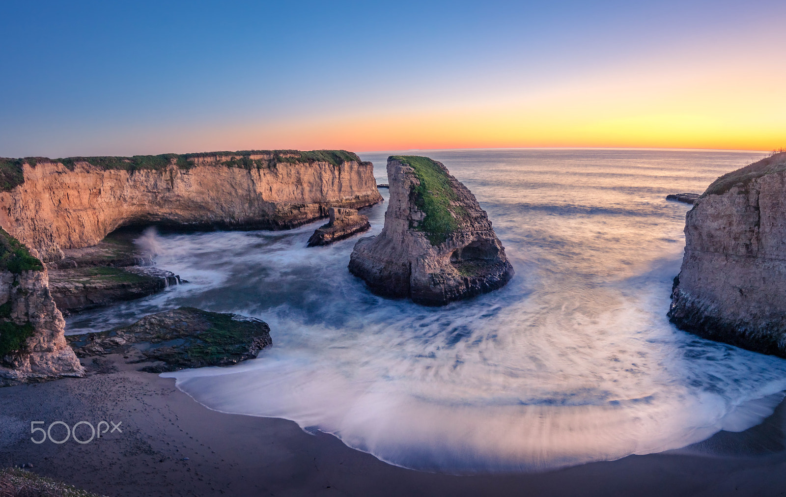 Sony SLT-A68 + 20mm F2.8 sample photo. Shark fin cove, santa cruz photography