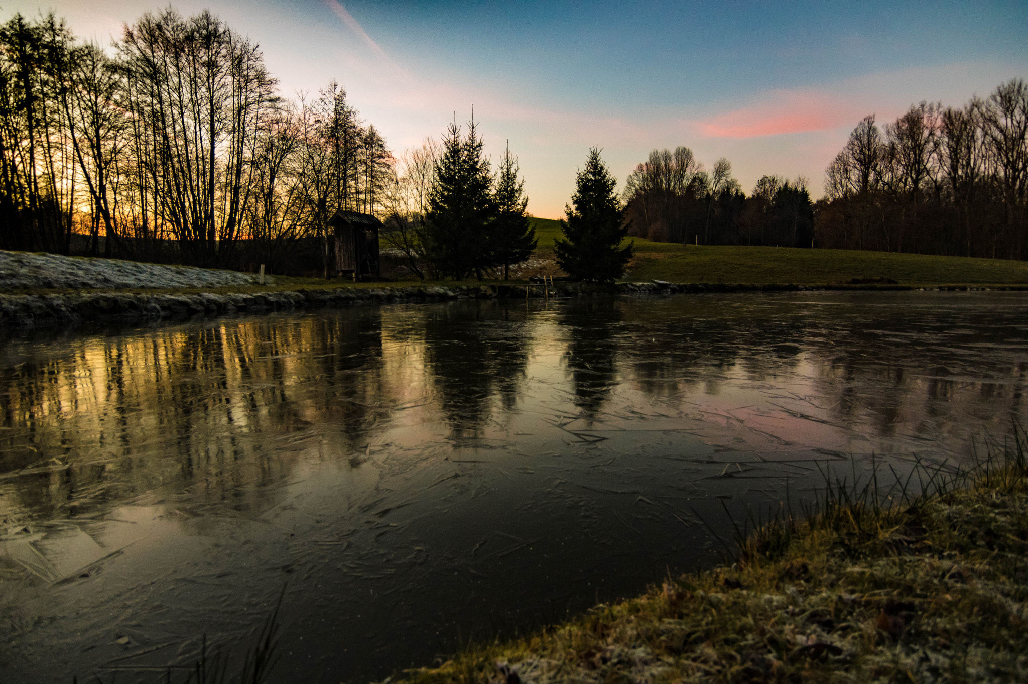 Pentax K-3 II sample photo. Colored water photography