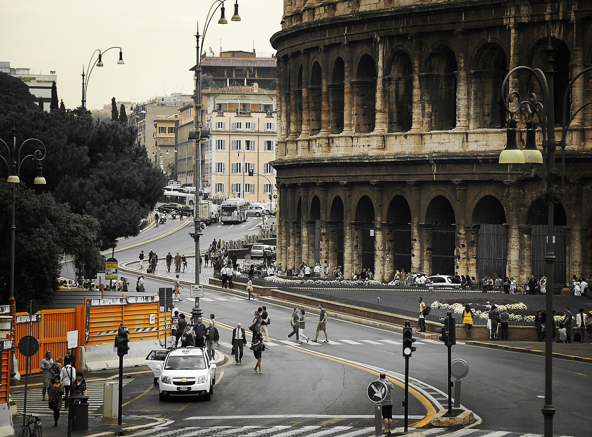 Nikon D50 sample photo. Colloseum photography