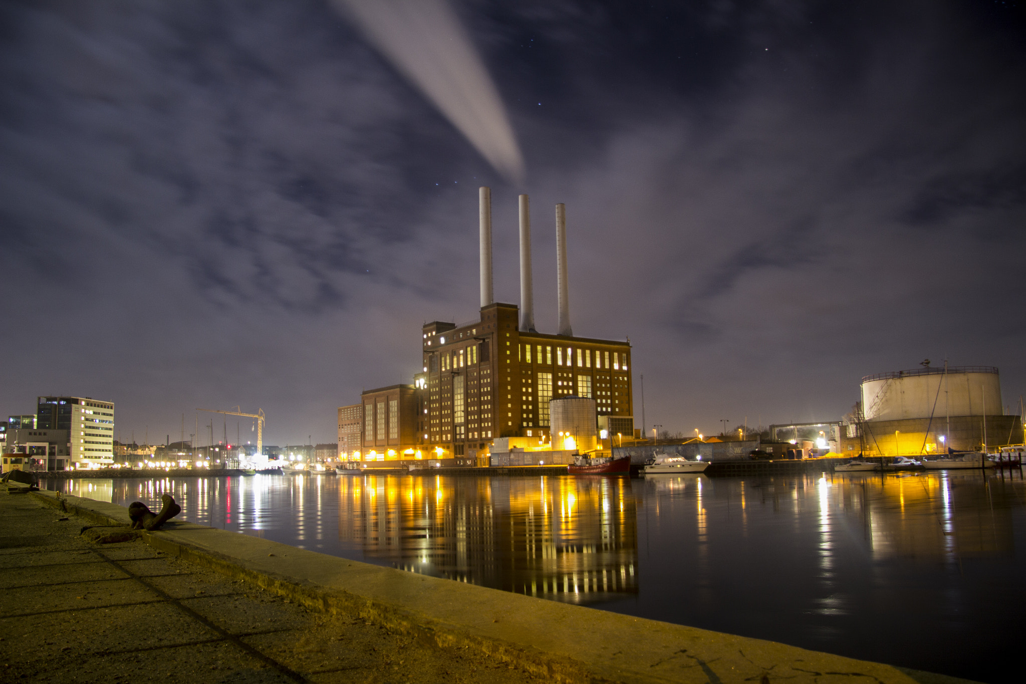 Canon EF-S 17-85mm F4-5.6 IS USM sample photo. Svanemølleværket architecture philipandersen photography