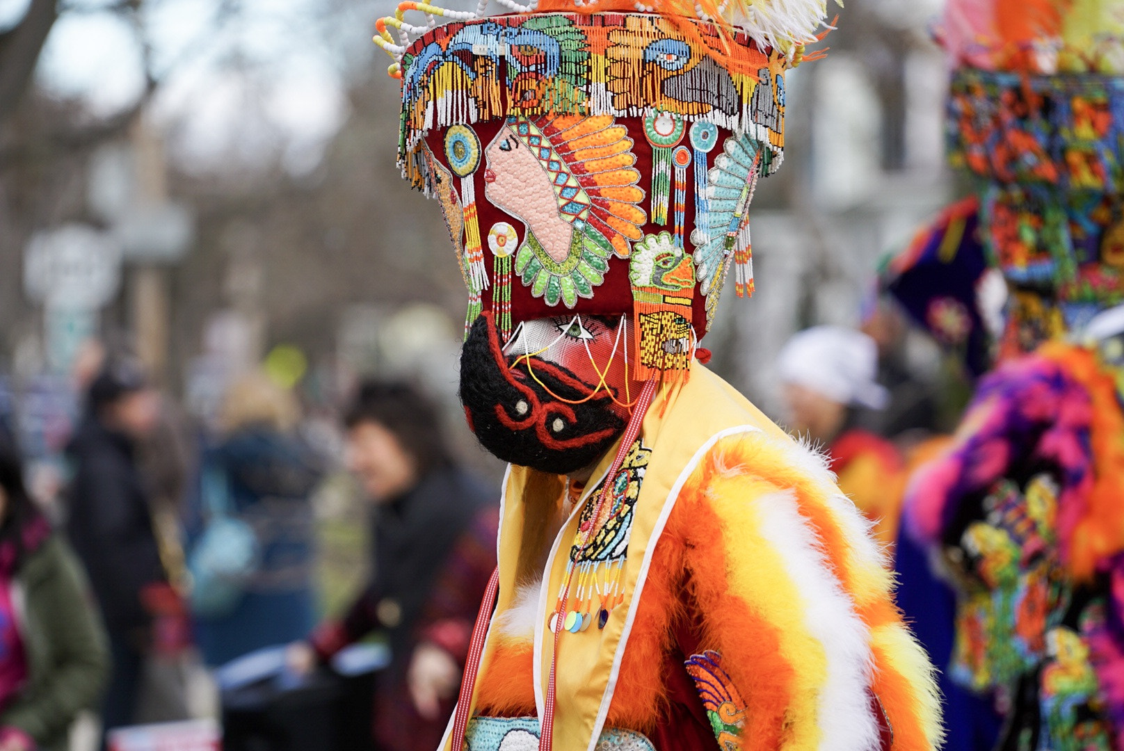 Sony a7S + Sony FE 70-200mm F4 G OSS sample photo. Sinterklaas in upstate ny. photography