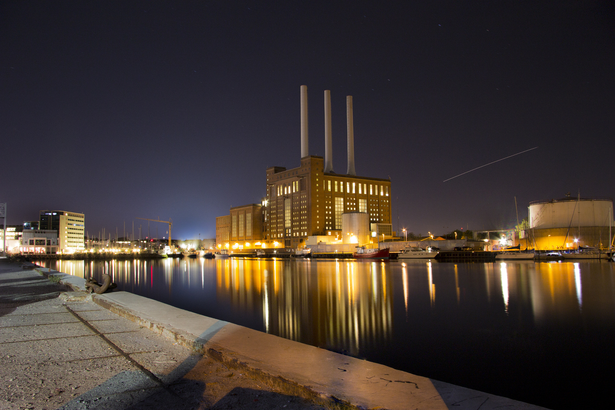 Canon EF-S 17-85mm F4-5.6 IS USM sample photo. Svanemølleværket architecture philipandersen photography