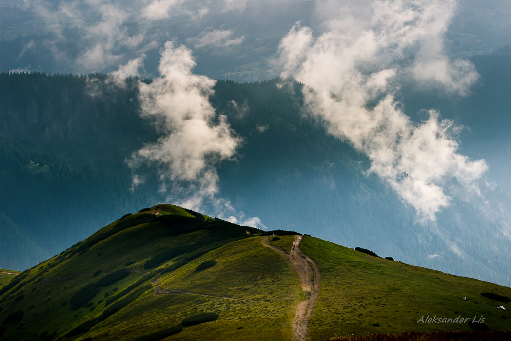 Canon EF-S 55-250mm F4-5.6 IS sample photo. Clouds photography