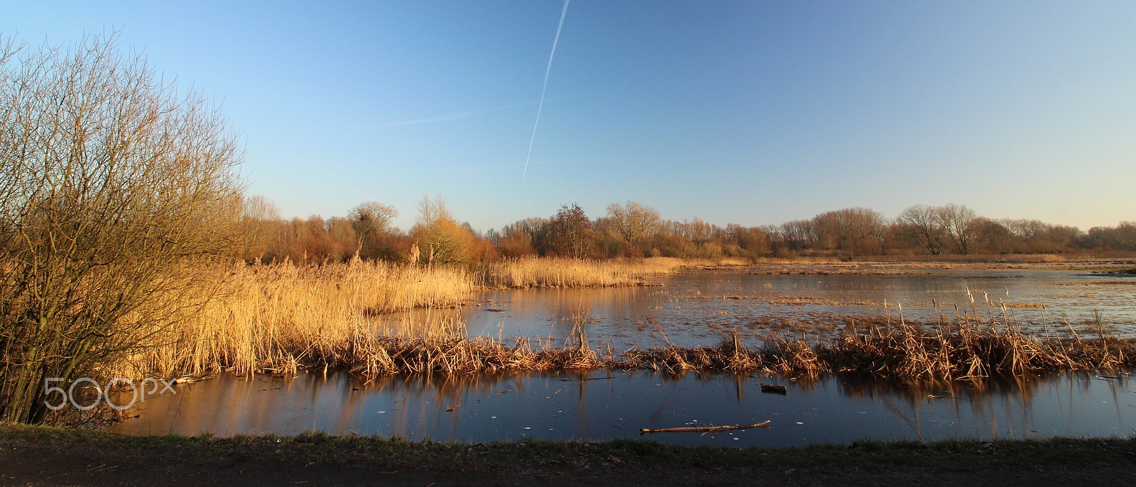 10.0 - 18.0 mm sample photo. Waterside cold winterday with sun photography