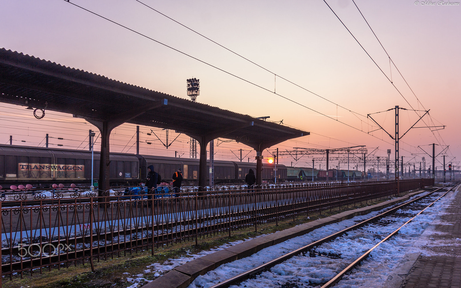 Canon EOS 60D sample photo. Sunset rail photography