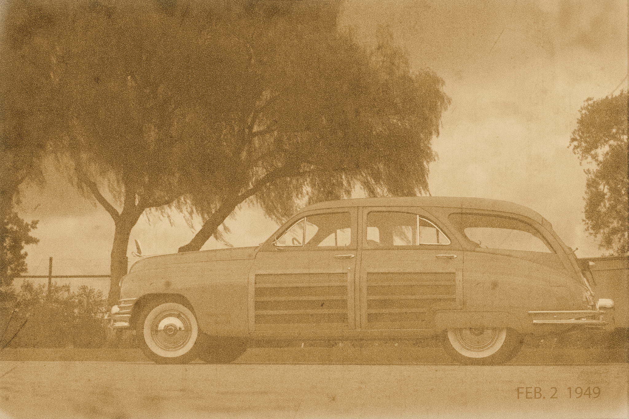 Canon EOS 70D + Canon EF 40mm F2.8 STM sample photo. Packard 1948 photography
