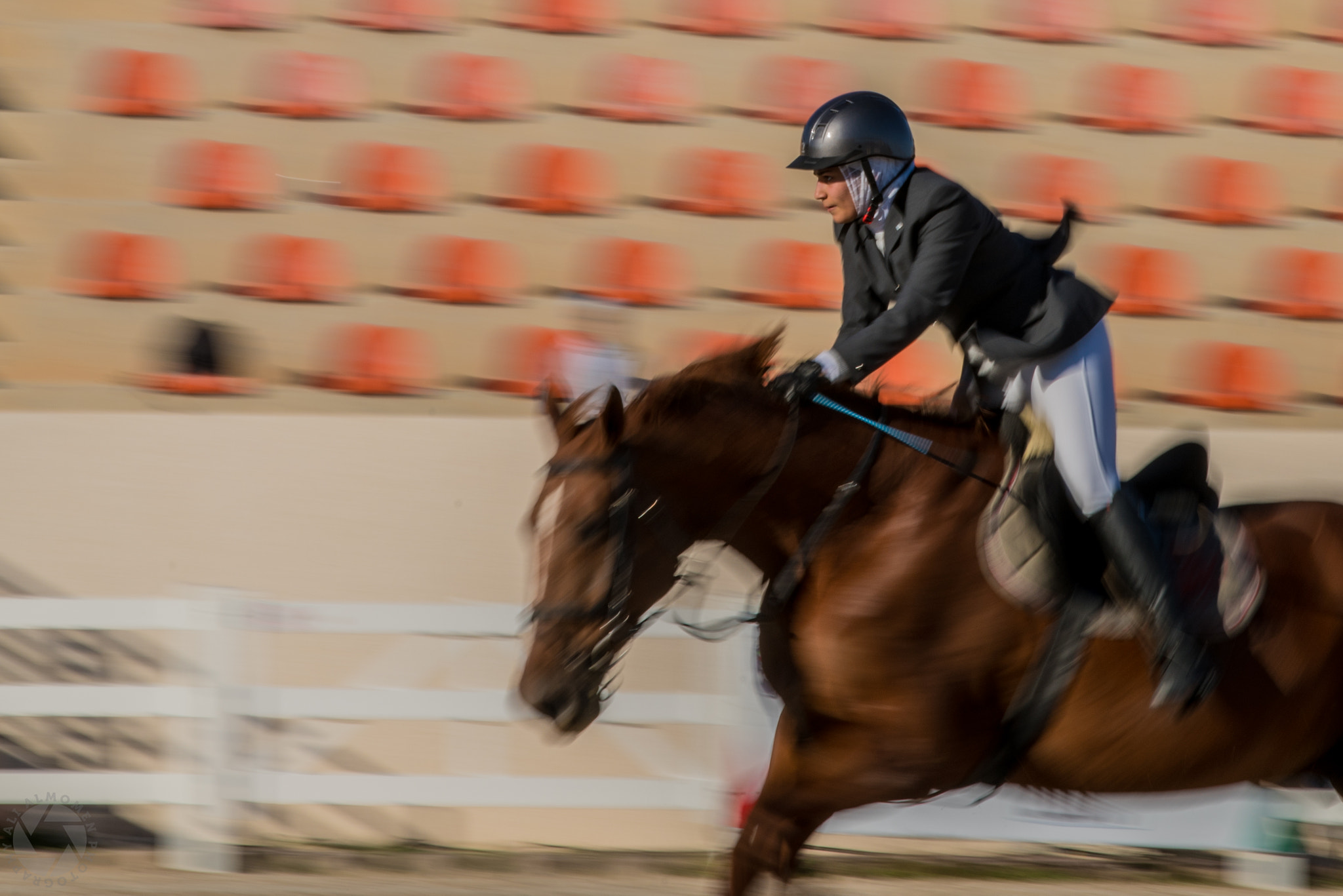 Canon EF 70-200mm F2.8L IS II USM sample photo. Horse riding, cross country equestrian jumping photography