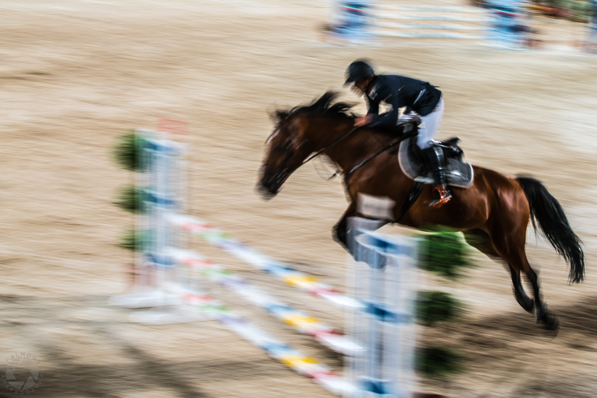 Canon EF 70-200mm F2.8L IS II USM sample photo. Horse riding, cross country equestrian jumping photography