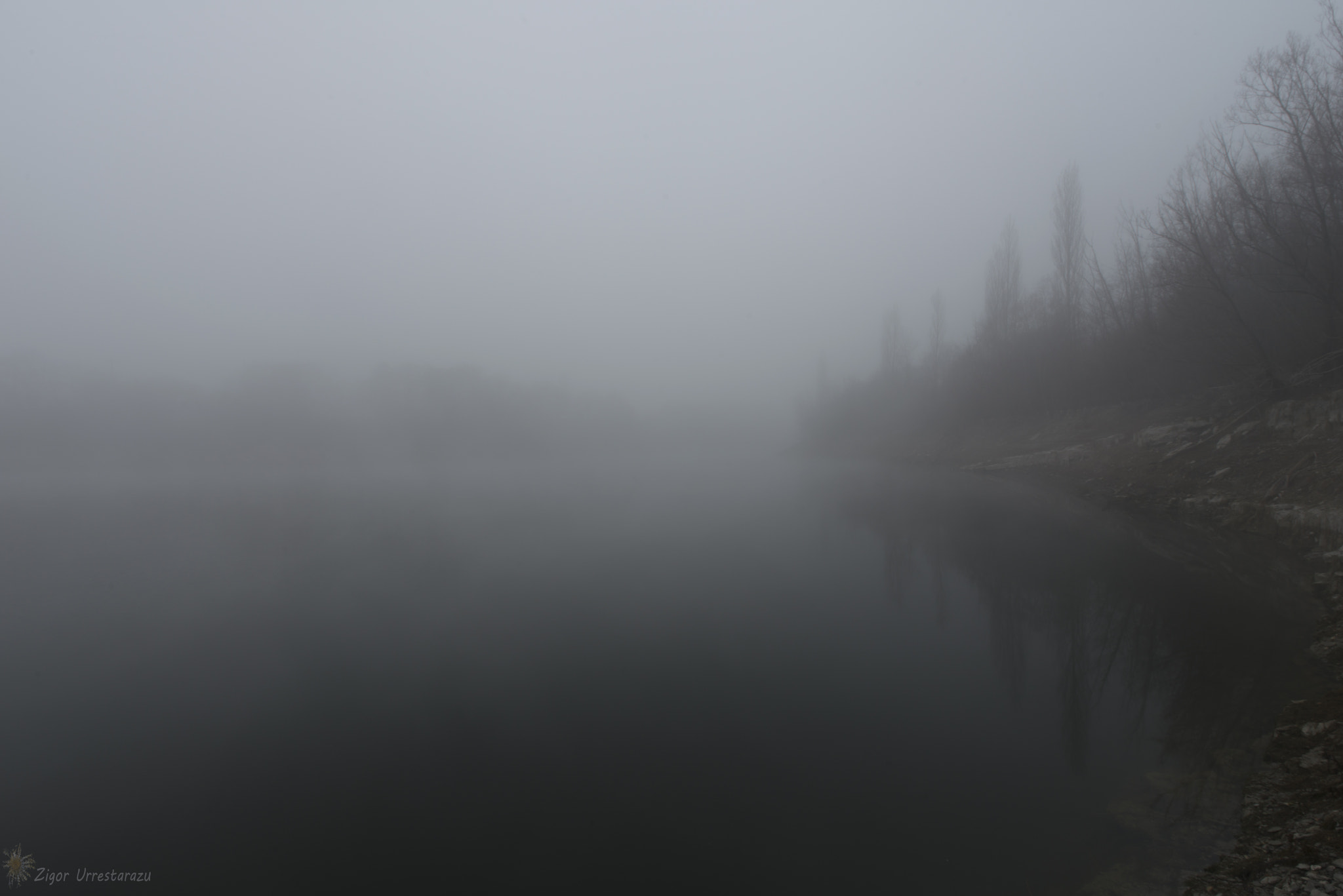 Tamron SP 15-30mm F2.8 Di VC USD sample photo. I like our corners, when the fog hides them. maite ditut maite, gure basterrak lanbroak... photography