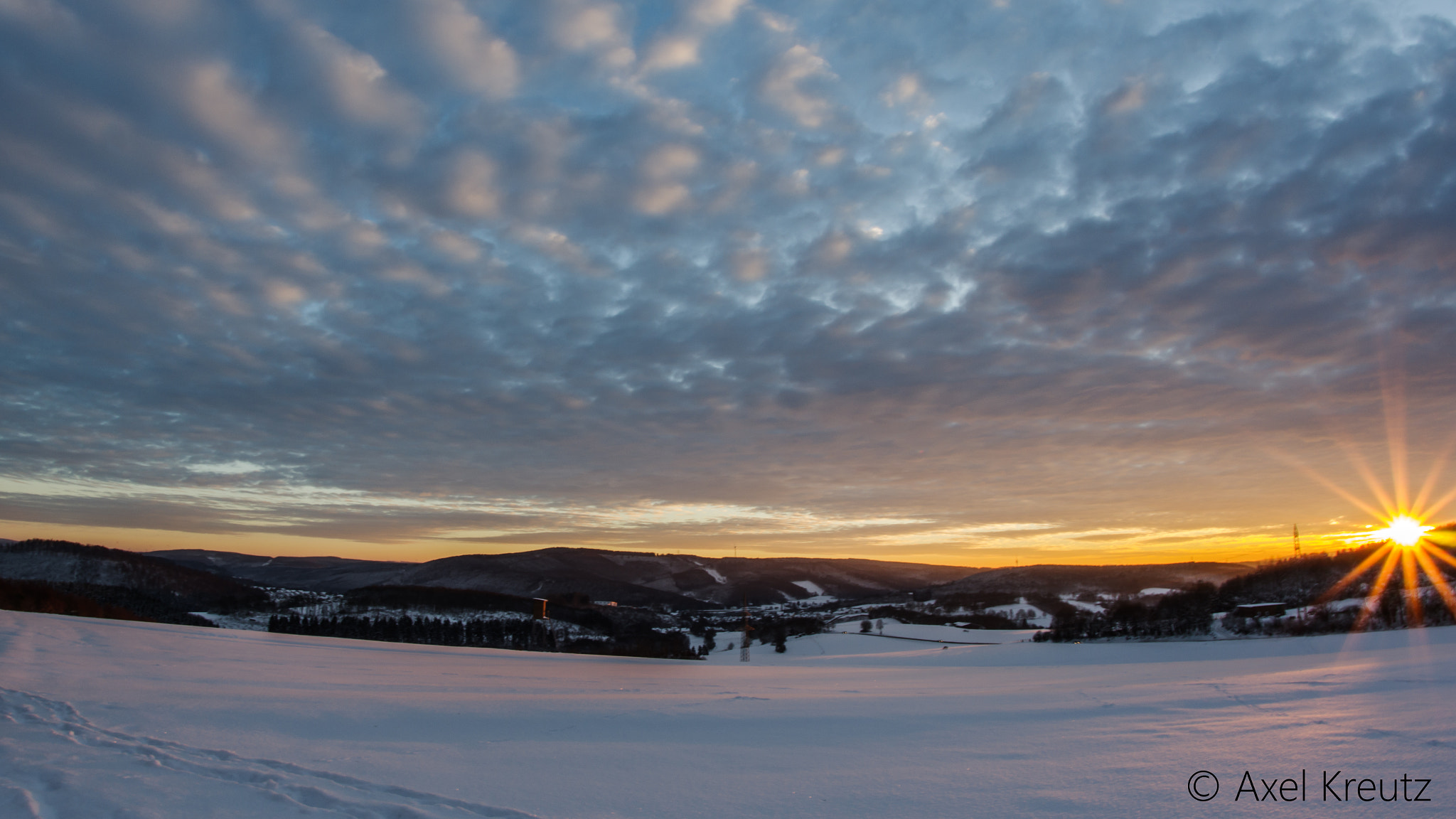 Pentax K-3 II + A Series Lens sample photo. Sunset 18.01.17 photography