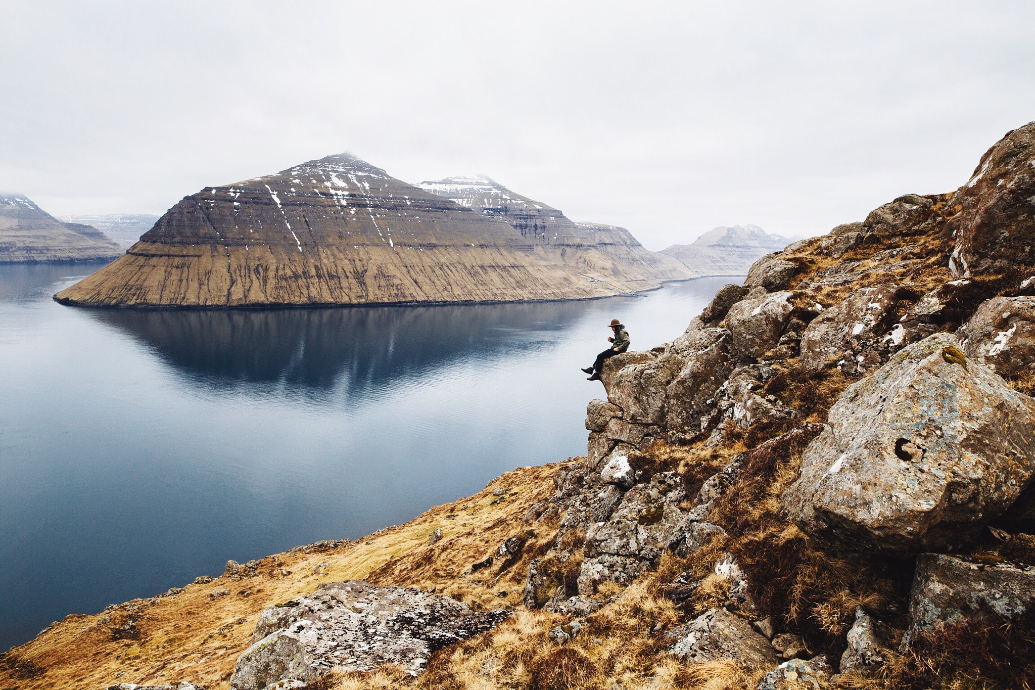 Sigma 20mm F1.4 DG HSM Art sample photo. Wandering above the fjord photography