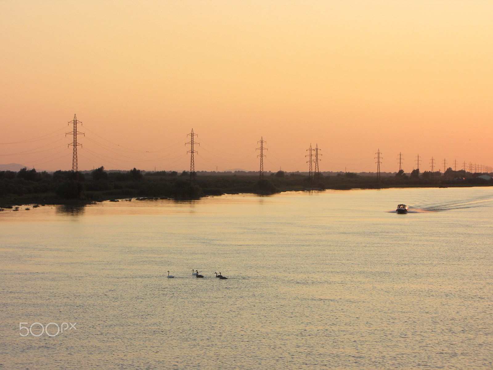 Canon PowerShot SX1 IS sample photo. Sulina channel photography