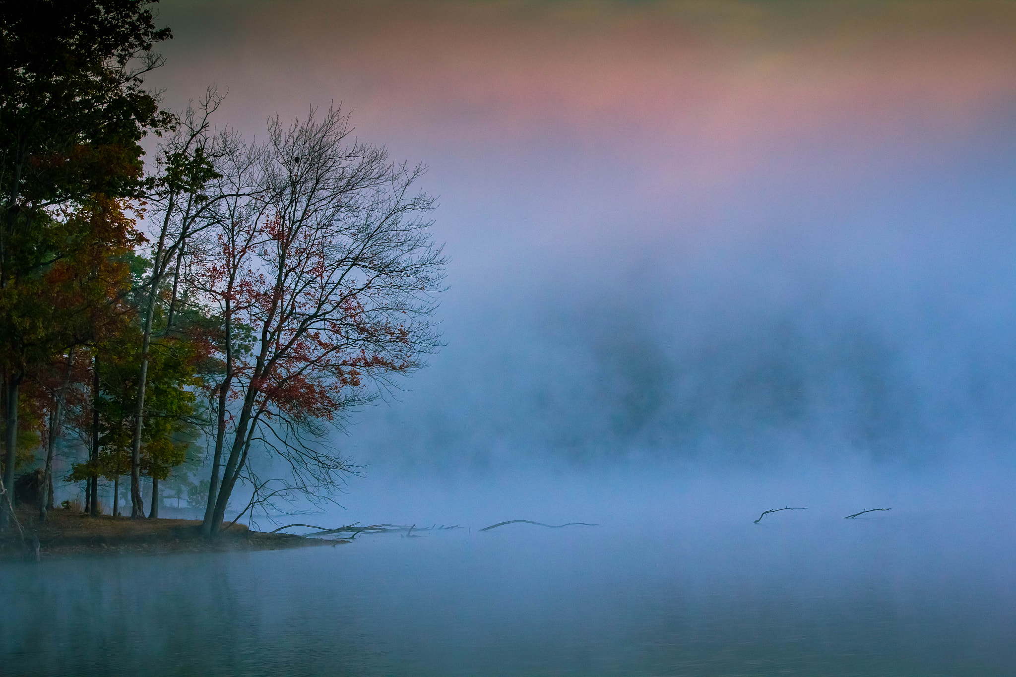 Sigma 70-200mm F2.8 EX DG OS HSM sample photo. Misty moring photography