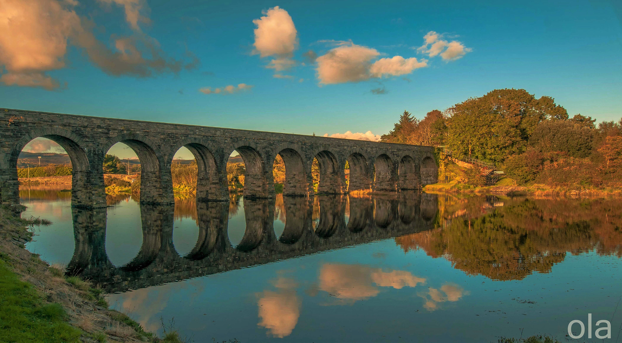 Nikon D300S + Sigma 10-20mm F3.5 EX DC HSM sample photo. The viaduct ballydehob photography